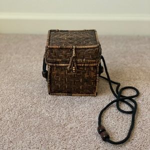 Bamboo woven bag